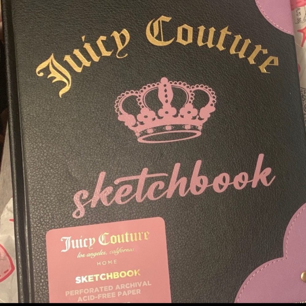 Juicy couture sketchbook